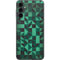 Black & Green Galaxy A14 5G Skin